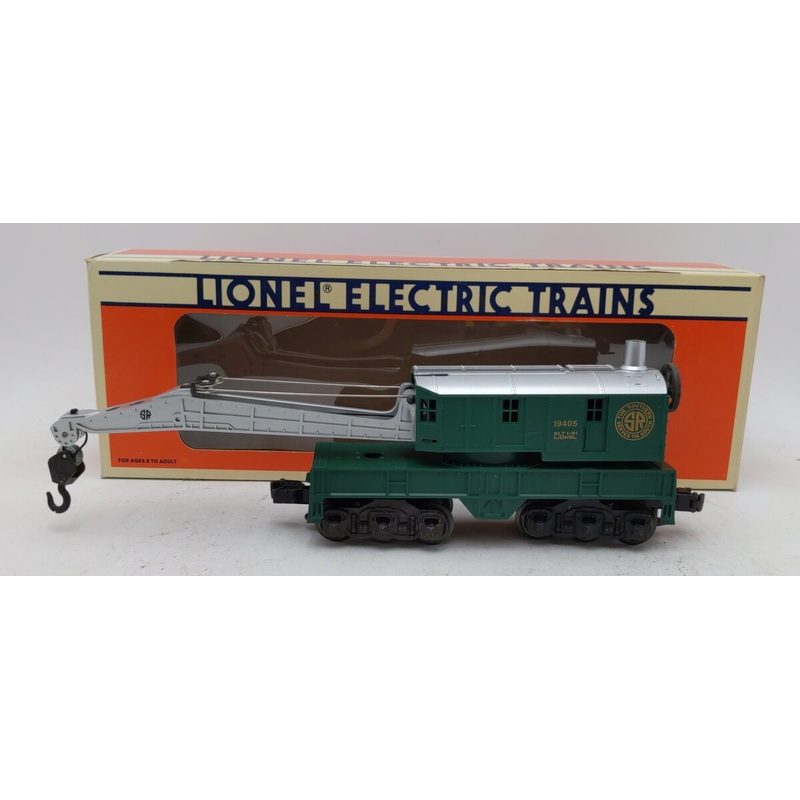 Lionel 6-19405 O Gauge Southern 6-Wheel Crane Car EX/Box