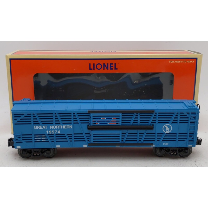 Lionel 6-19574 GN Bi-Level Stock Car EX/Box