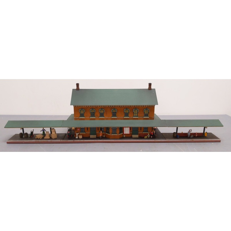 O Gauge Train Station Platform EX