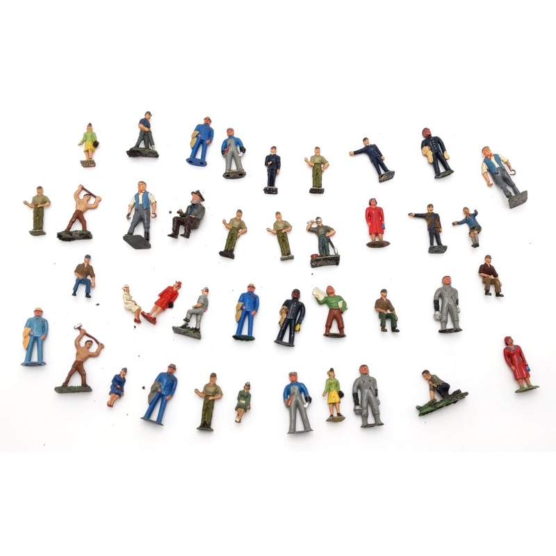 Assorted Vintage Lead Figures [40] VG
