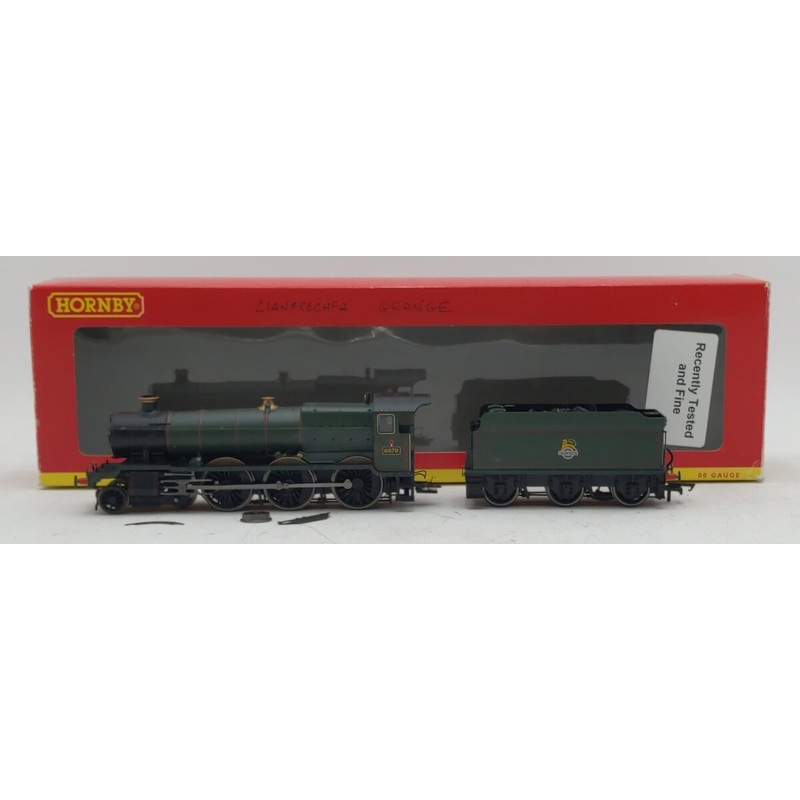 Hornby R2502 OO Scale British Rail Overton Grange 4-6-0 Steam Locomotive #6879 EX/Box