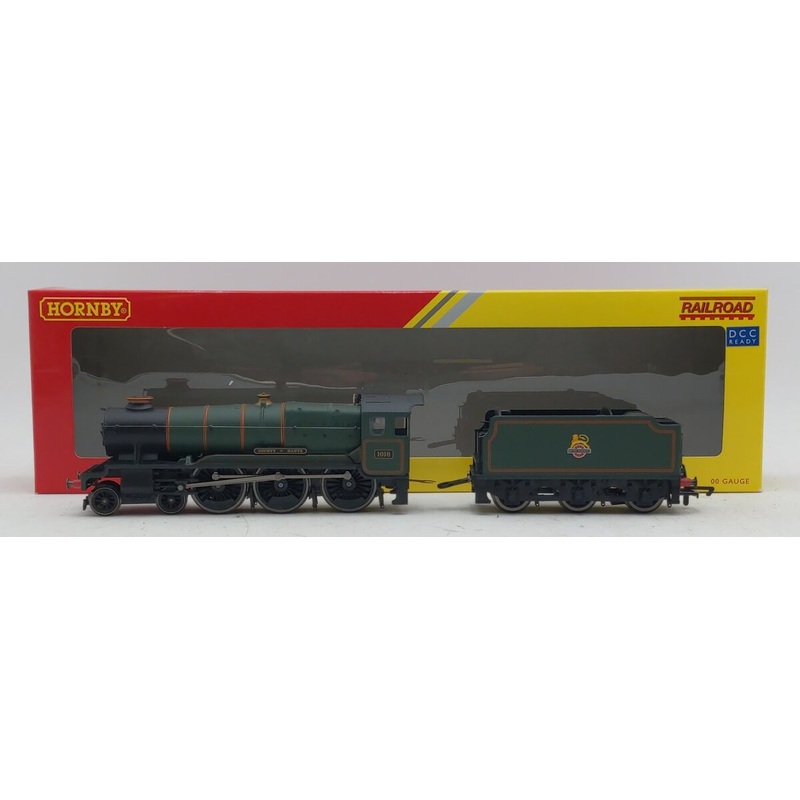 Hornby R3279 OO British Railway 4-6-0 County Class Locomotive & Tender #1016 EX/Box