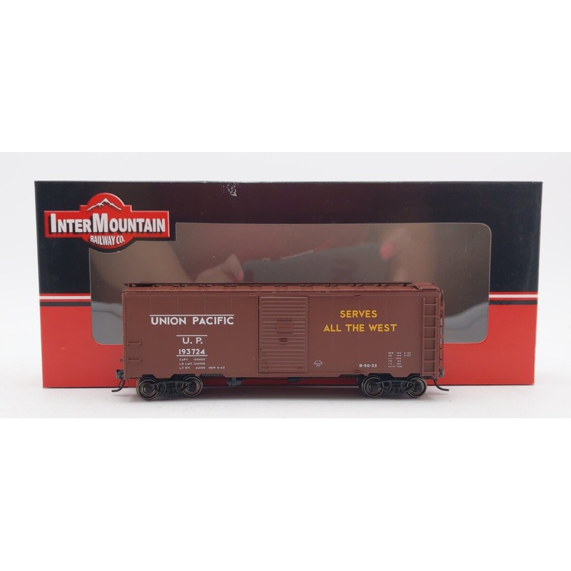 InterMountain 45815-23 HO Scale Union Pacific AAR 40′ Boxcar #193724 LN/Box
