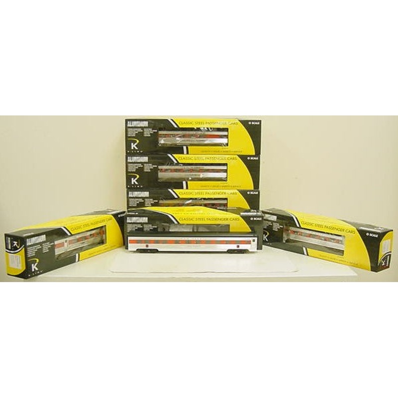 K-Line K-4649D New Haven 21Aluminum Passenger Cars (Set of 6) LN/Box