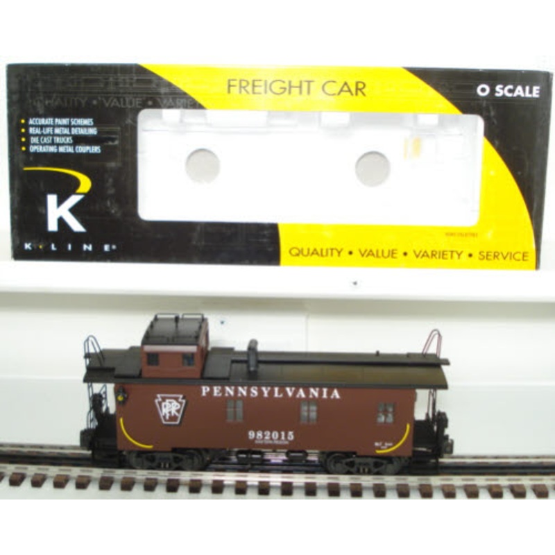 K-Line K616-1892 O Gauge PRR Off-Center Cupola Smoking Caboose #982015 LN/Box