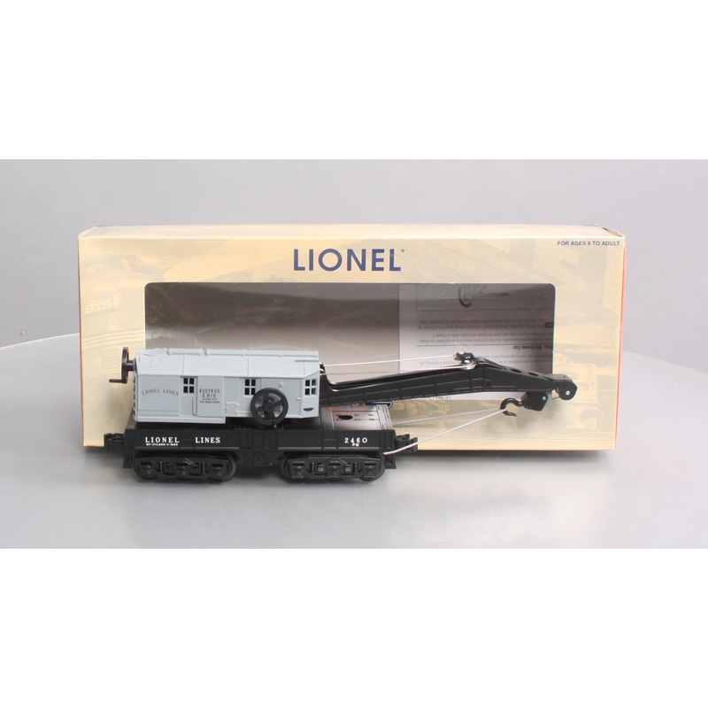 Lionel 6-29849 O Gauge Lionel Lines 2460 Crane Car PWC NIB