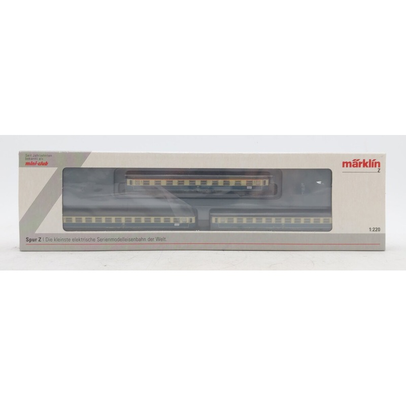 Marklin 87211 Z Deutsche Bahn Compartment Passenger Car (Set of 3) LN/Box