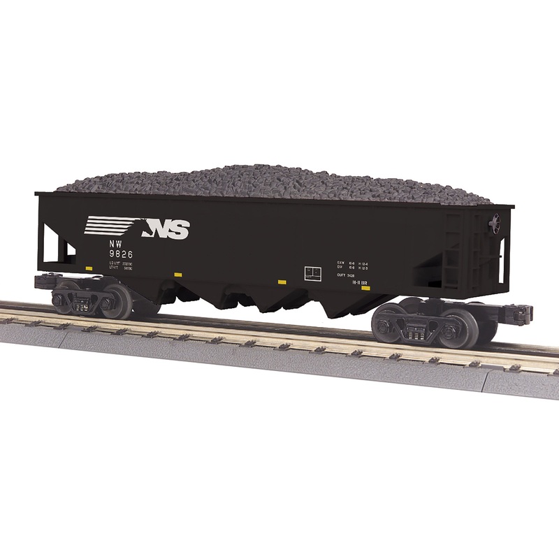 MTH 30-75637 O Norfolk Southern 4-Bay Hopper Car #9826 NIB