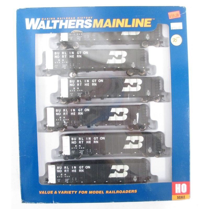 Walthers 910-56001 Burlington Northern 50′ Coal Hopper 6-Pack NIB