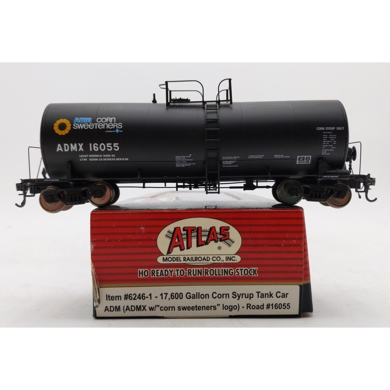 Atlas 6246-1 ADMX 17,600 Gallon Corn Syrup Tank Car #16055 LN/Box