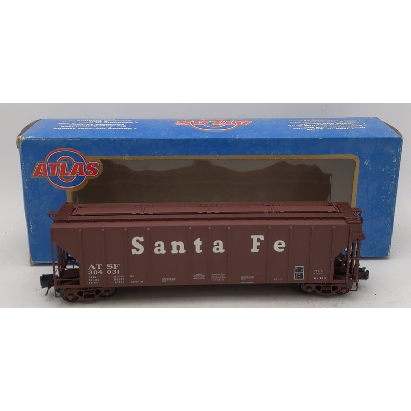 Atlas 6388-1 Sante Fe Low Side Hopper Car LN/Box