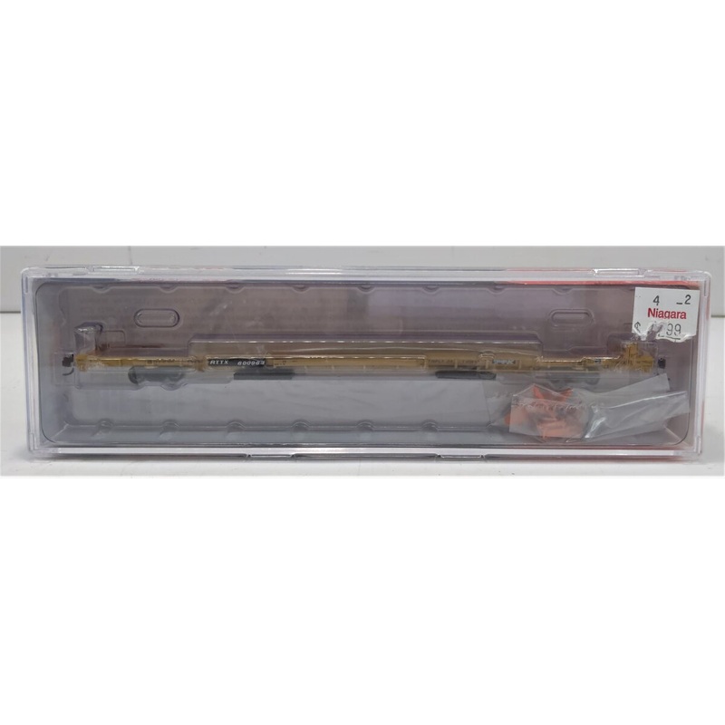 BLMA Models 13001 N Scale RTTX F89-J Die-Cast 89′ Flat Car #600963 NIB
