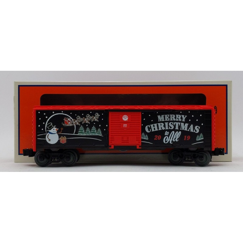 Lionel 1928490 O Gauge 2019 Christmas Boxcar EX/Box