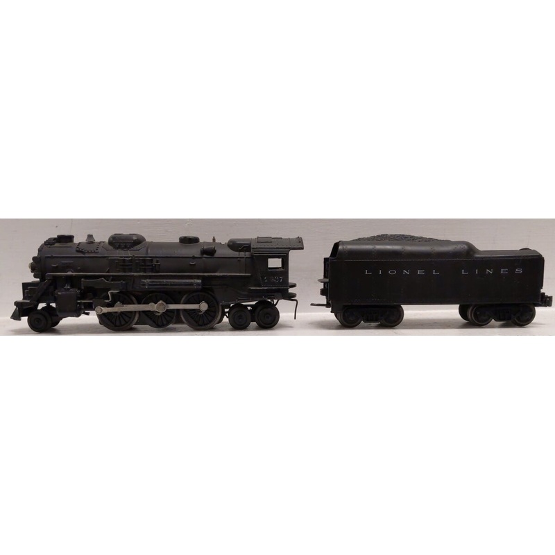 Lionel 2037 Vintage O 2-6-4 Die-Cast Steam Locomotive w/ 2046W Tender VG