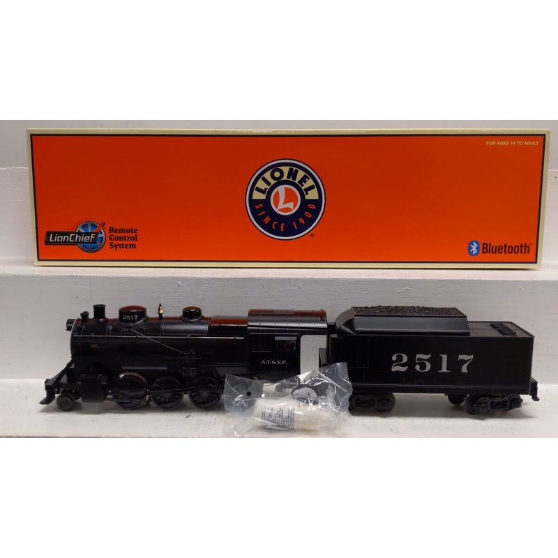 Lionel 2332120 O Santa Fe LionChief 2-8-0 Steam Locomotive #2517 EX/Box
