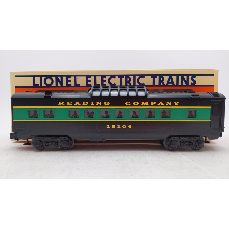 Lionel 6-15104 O Reading Vista Dome Passenger Car EX/Box