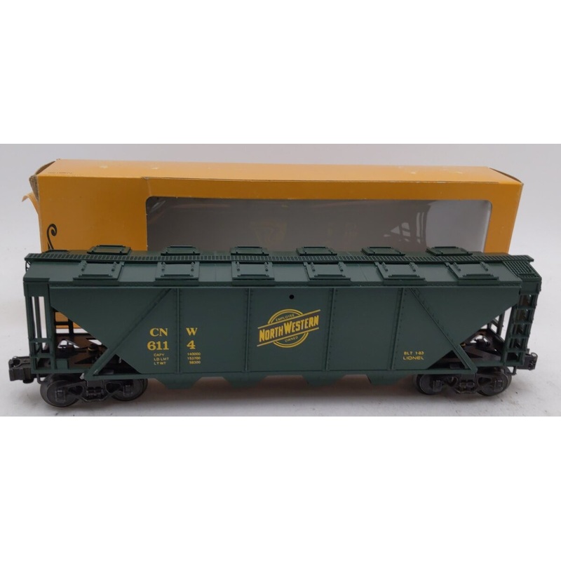 Lionel 6-6114 C&NW Covered Quad Hopper EX/Box