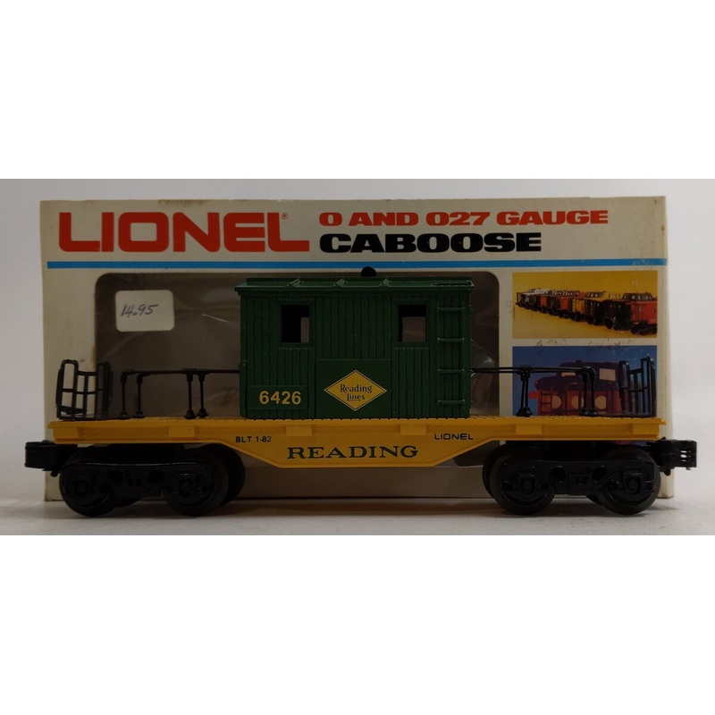 Lionel 6-6426 O Gauge Reading Maintenance Caboose EX/Box