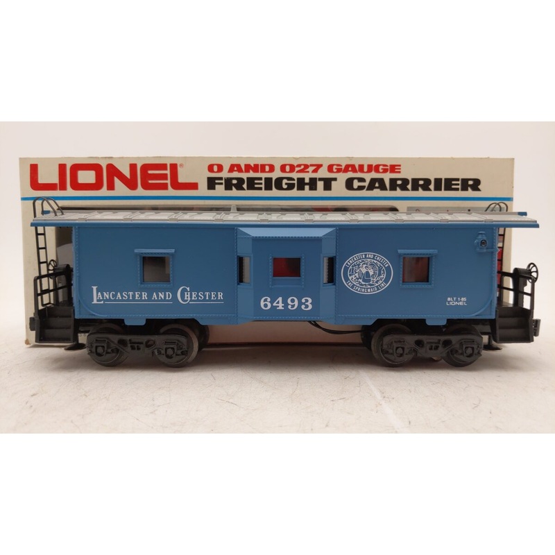 Lionel 6-6493 O Scale Lancaster & Chester Bay Window Caboose EX/Box
