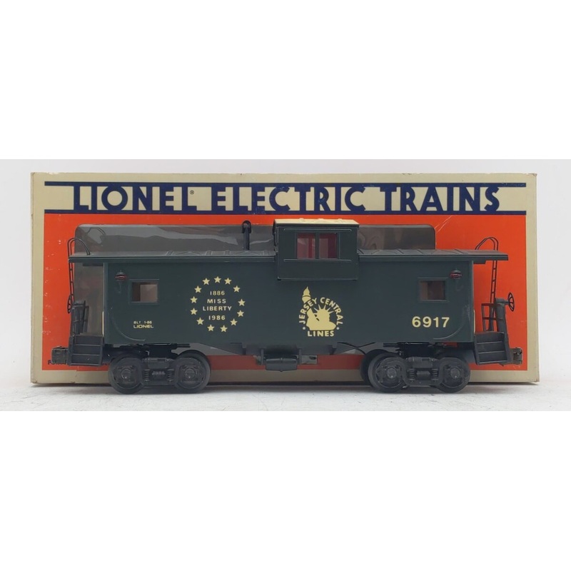 Lionel 6-6917 O Gauge Jersey Central Extended Vision Caboose EX/Box