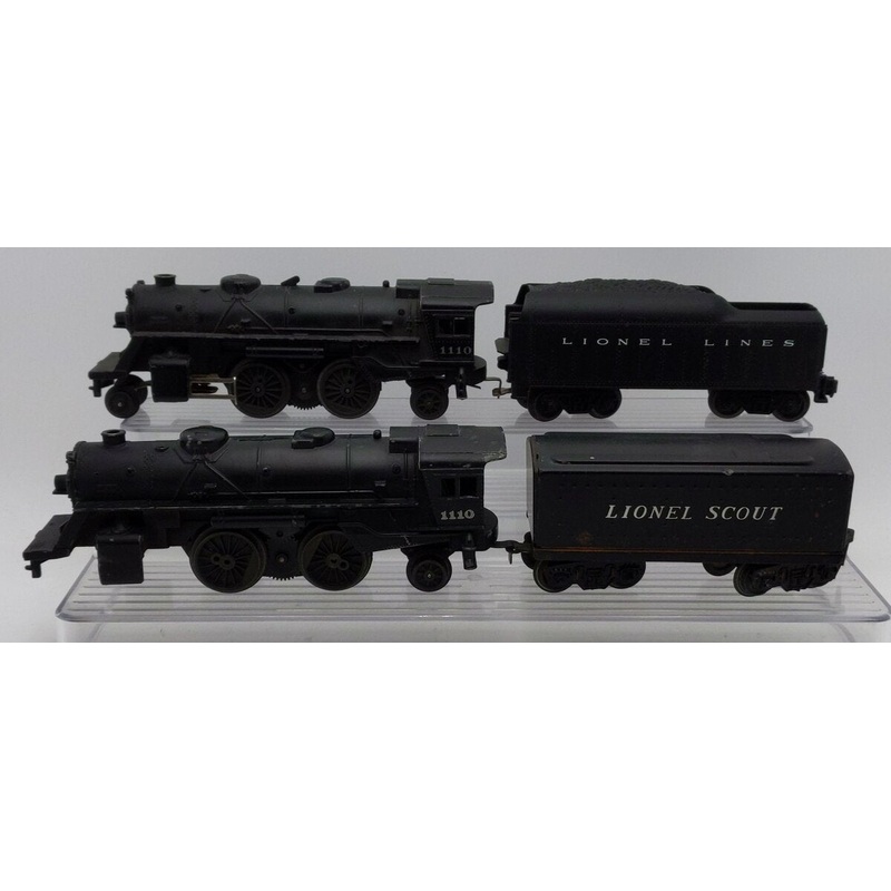 Lionel O Vintage Steam Locomotives w/Tenders #1110 [2]