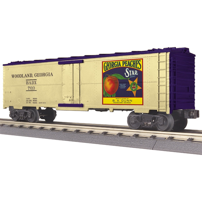 MTH 30-78244 O Gauge Georgia Peaches Modern Reefer Car #703 LN/Box