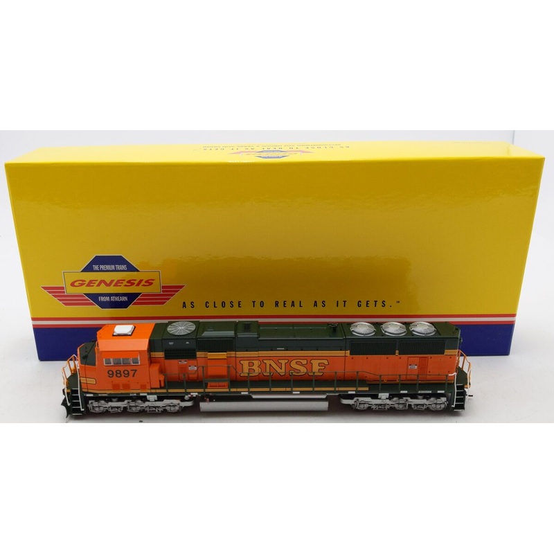 Athearn G6401 HO BNSF Modern Heritage II SD-70MAC Diesel Locomotive #9897 NIB