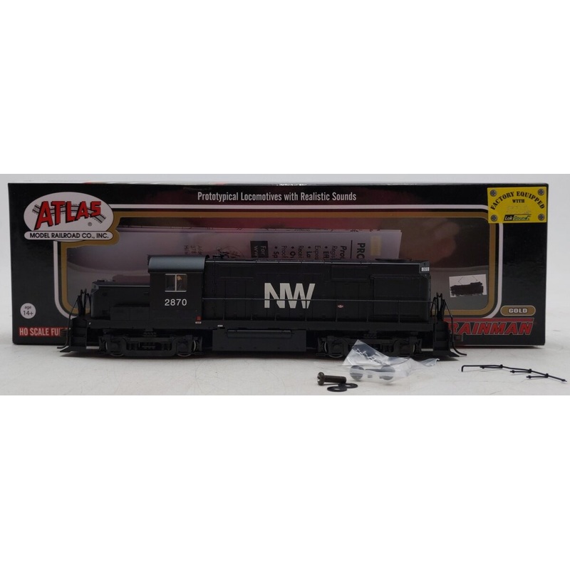 Atlas 10002666 HO Norfolk & Western RS-32 Diesel Locomotive #2870 – LokSound/DCC EX/Box