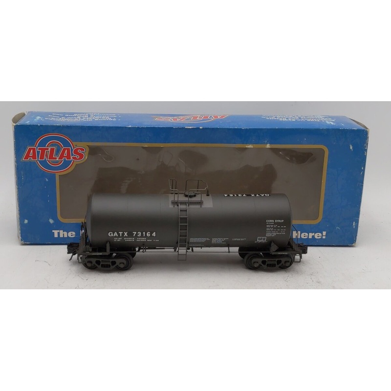 Atlas 8278-3 O Scale GATX 17,600 Gallon Corn Syrup Tank Car #73164 (3 Rail) LN/Box