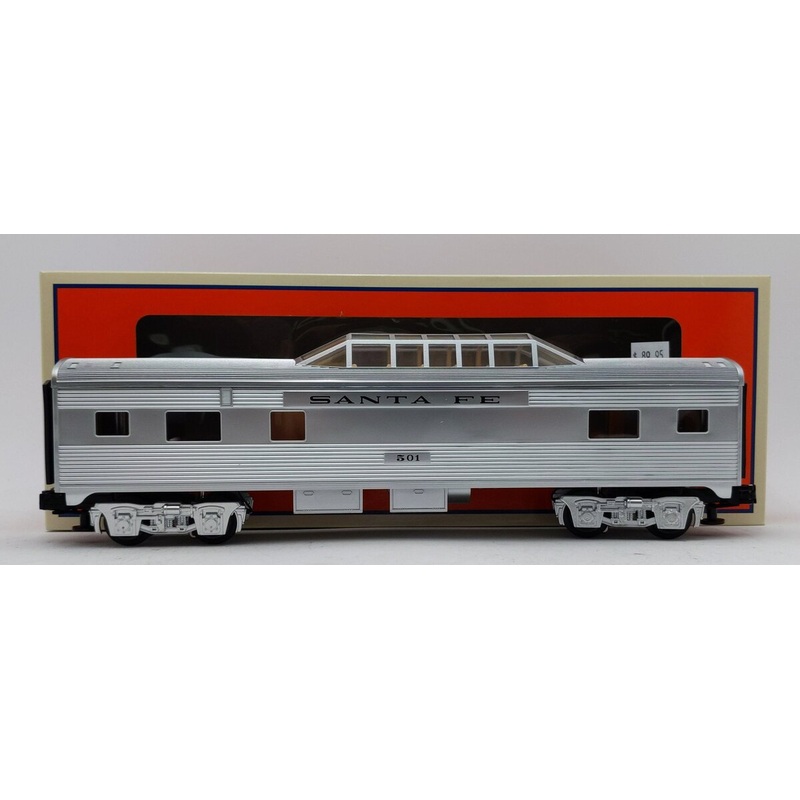 Lionel 2227240 O Santa Fe Chief Add-on Vista Dome #501 LN/Box