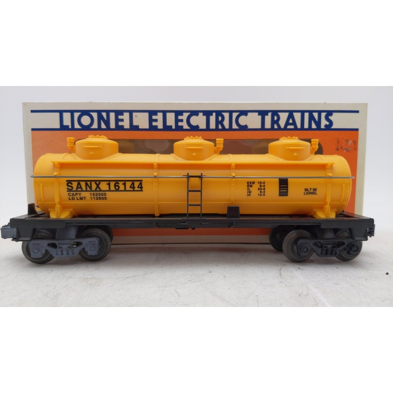 Lionel 6-16144 O Gauge San Angelo 3-Dome Tank Car #16144 EX/Box