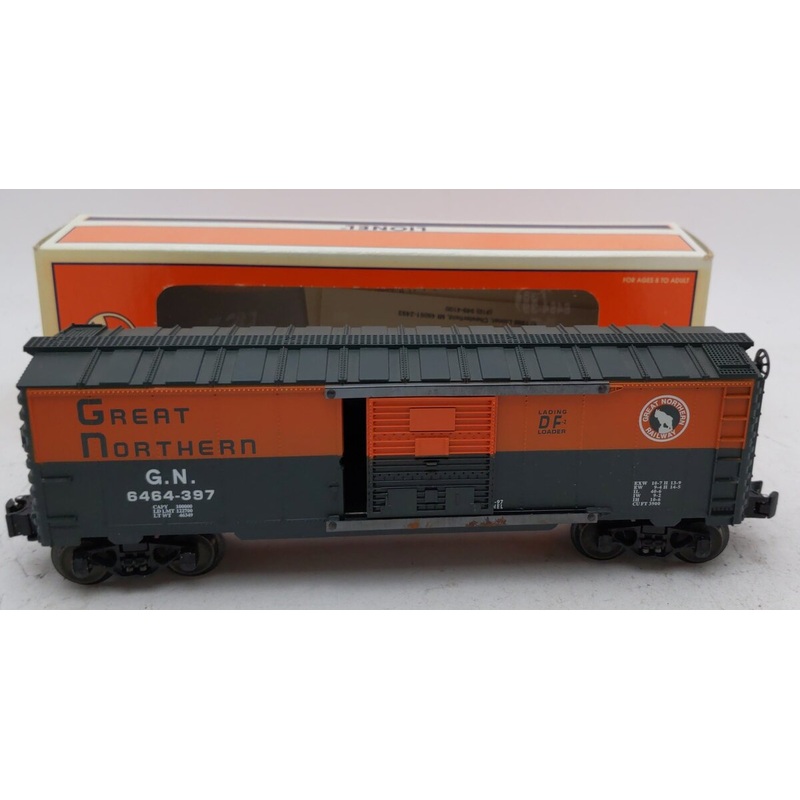 Lionel 6-19291 O Gauge Great Northern Boxcar #6464-397 VG/Box