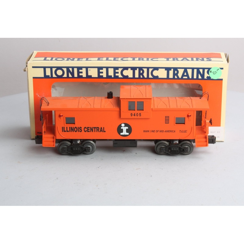 Lionel 6-19716 O Gauge Illinois Central Extended Vision Caboose #9405 LN/Box