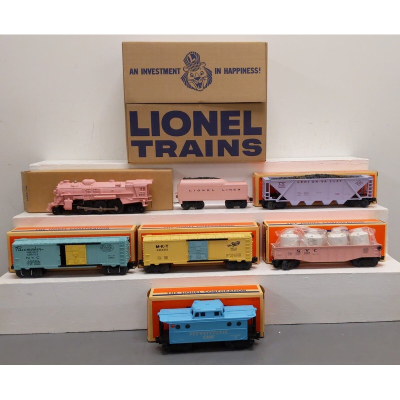Lionel 6-38340 Girls O Gauge Steam Train Set #1587S EX/Box