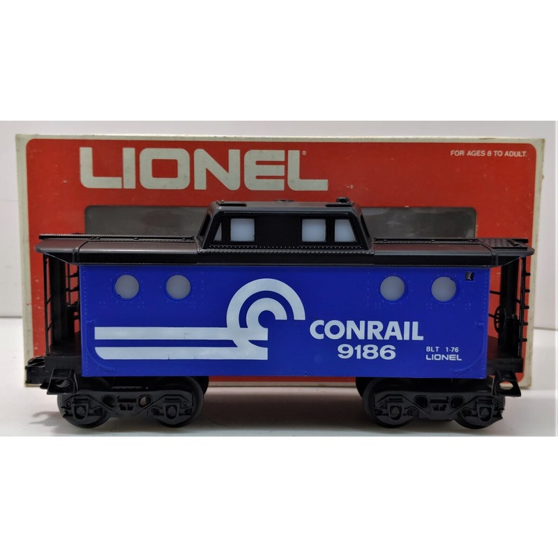 Lionel 6-9186 O Gauge Conrail N5C Illuminated Caboose EX/Box