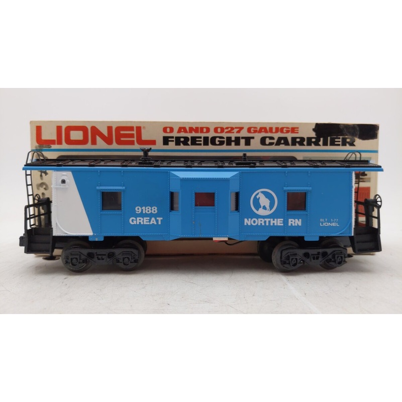 Lionel 6-9188 O Gauge Great Northern Bay Window Caboose EX/Box