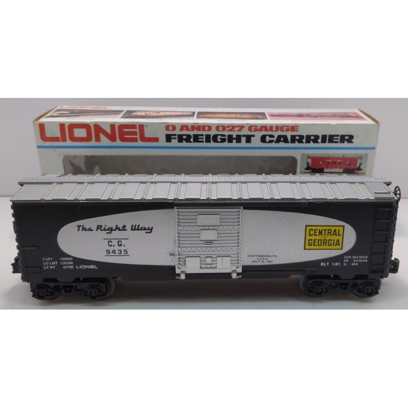 Lionel 6-9435 O Gauge LCCA Central of Georgia Boxcar EX/Box