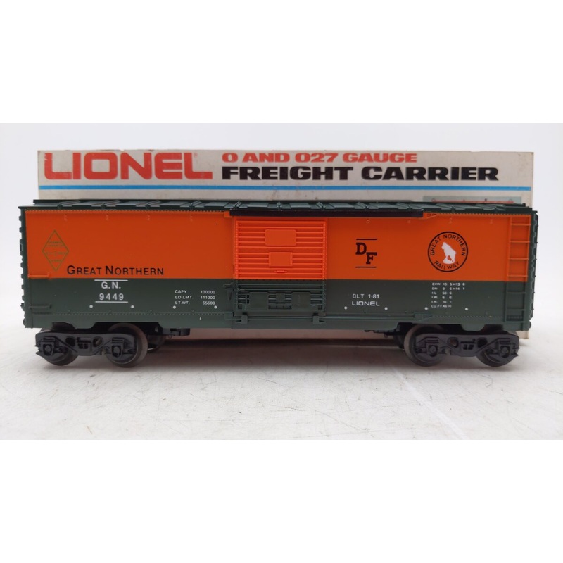Lionel 6-9449 O Gauge Great Northern Boxcar EX/Box