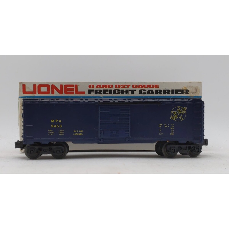Lionel 6-9453 O Gauge MPA Railroad Boxcar EX/Box