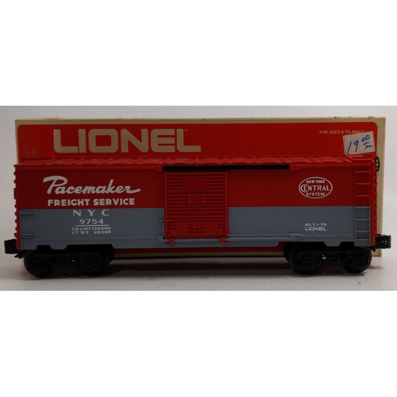 Lionel 6-9754 O Gauge New York Central Pacemaker Boxcar EX/Box