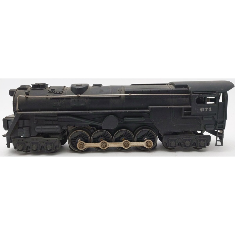 Lionel 671 Vintage O 6-8-6 Die-Cast Steam Turbine Locomotive VG