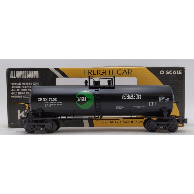 K-Line K6333-8012 Cargill Single Dome Tank Car #7103 LN/Box