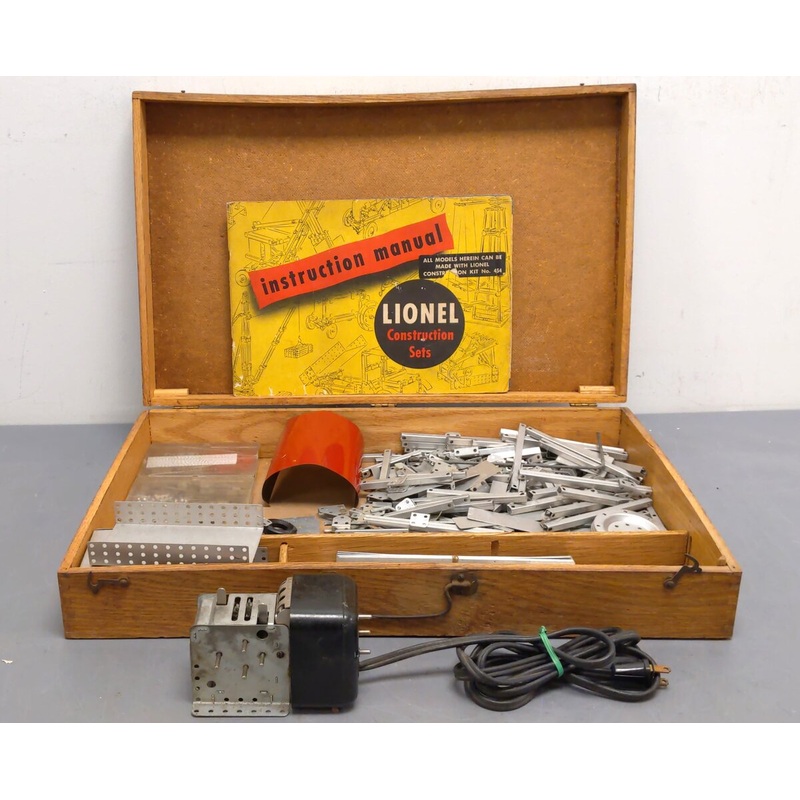 Lionel 454 Vintage O Construction Kit VG/Box