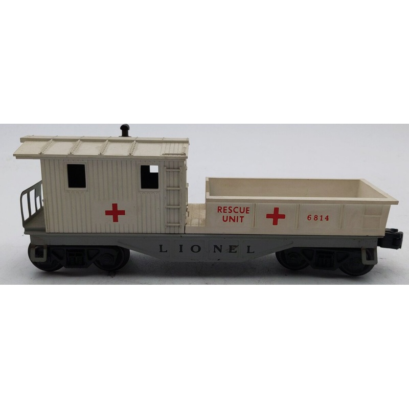 Lionel 6814 Vintage O First Aid Medical Caboose without Accessories EX