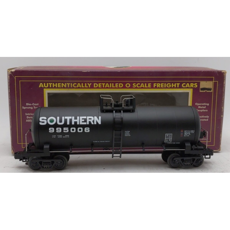 MTH 20-92009 O Gauge Southern Tank Car #995006 LN/Box