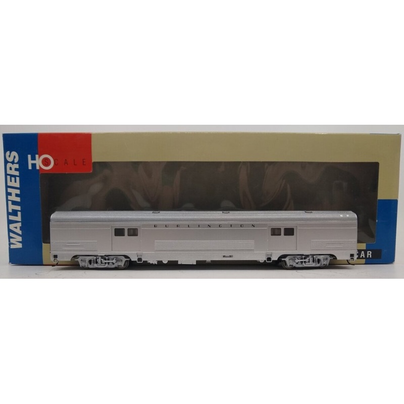 Walthers 932-6407 HO Burlington Route 73′ Budd Baggage Car LN/Box