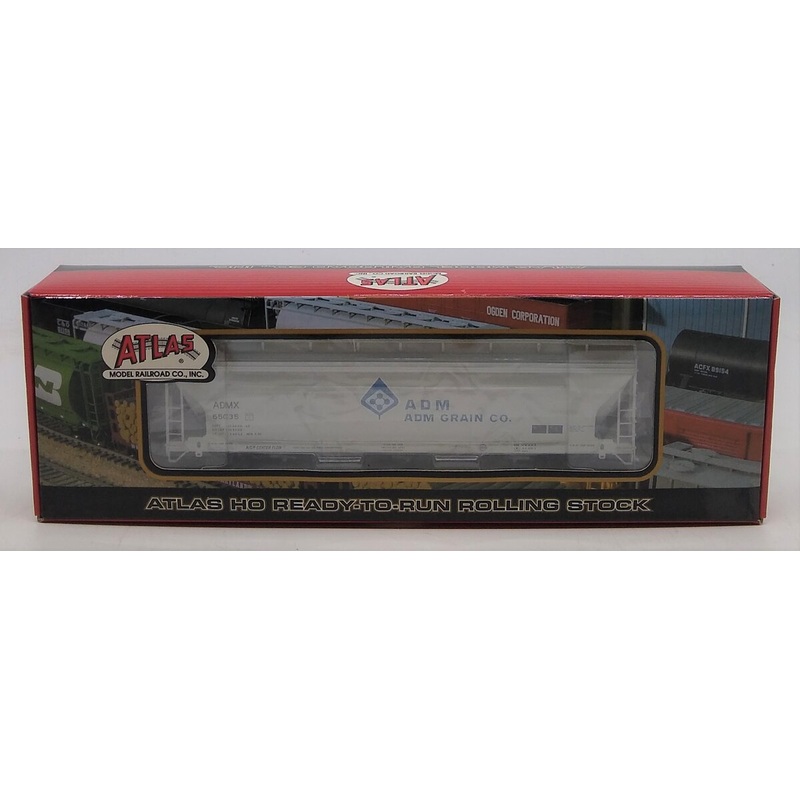 Atlas 20000066 HO Scale ADM Transportation ACF 3 Bay Centerflow Hopper #65035 LN/Box