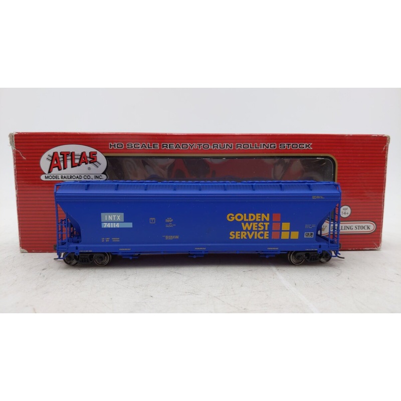 Atlas 20002849 HO Golden West Service ACF 4650 Centerflow Hopper #74114 EX/Box