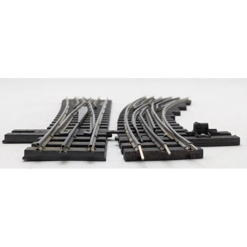 Gargraves O Gauge Left-Handed(plastic)/Right-Handed(wood) Switch Track [2] VG