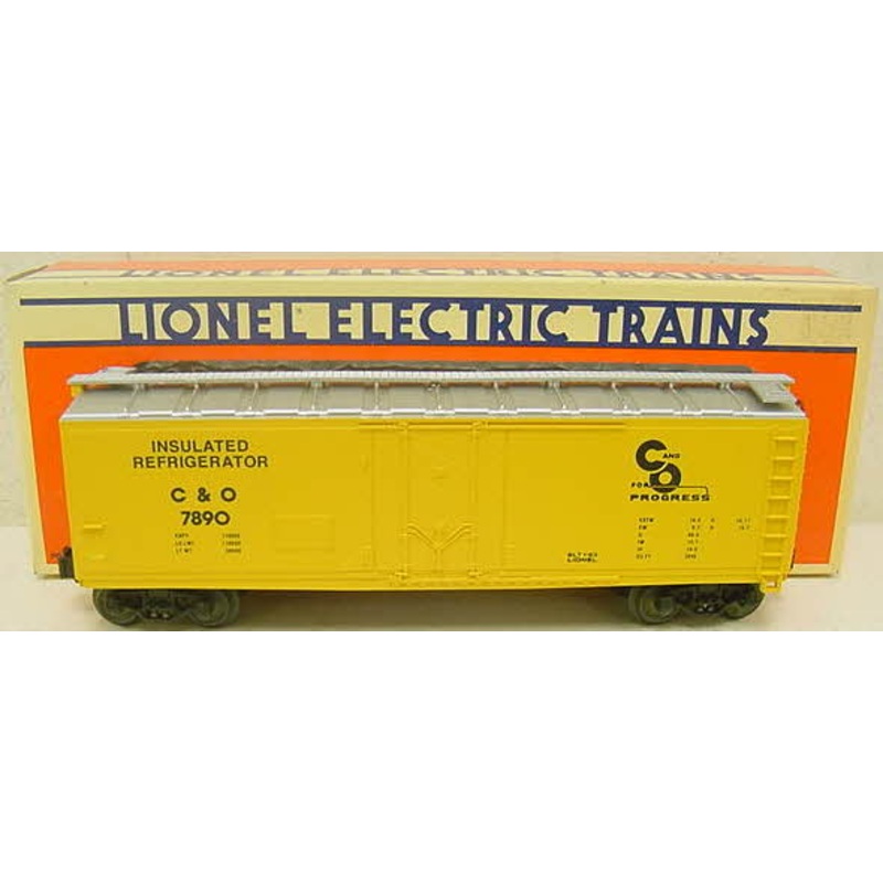 Lionel 6-17303 O Gauge Chesapeake and Ohio Reefer Car LN/Box